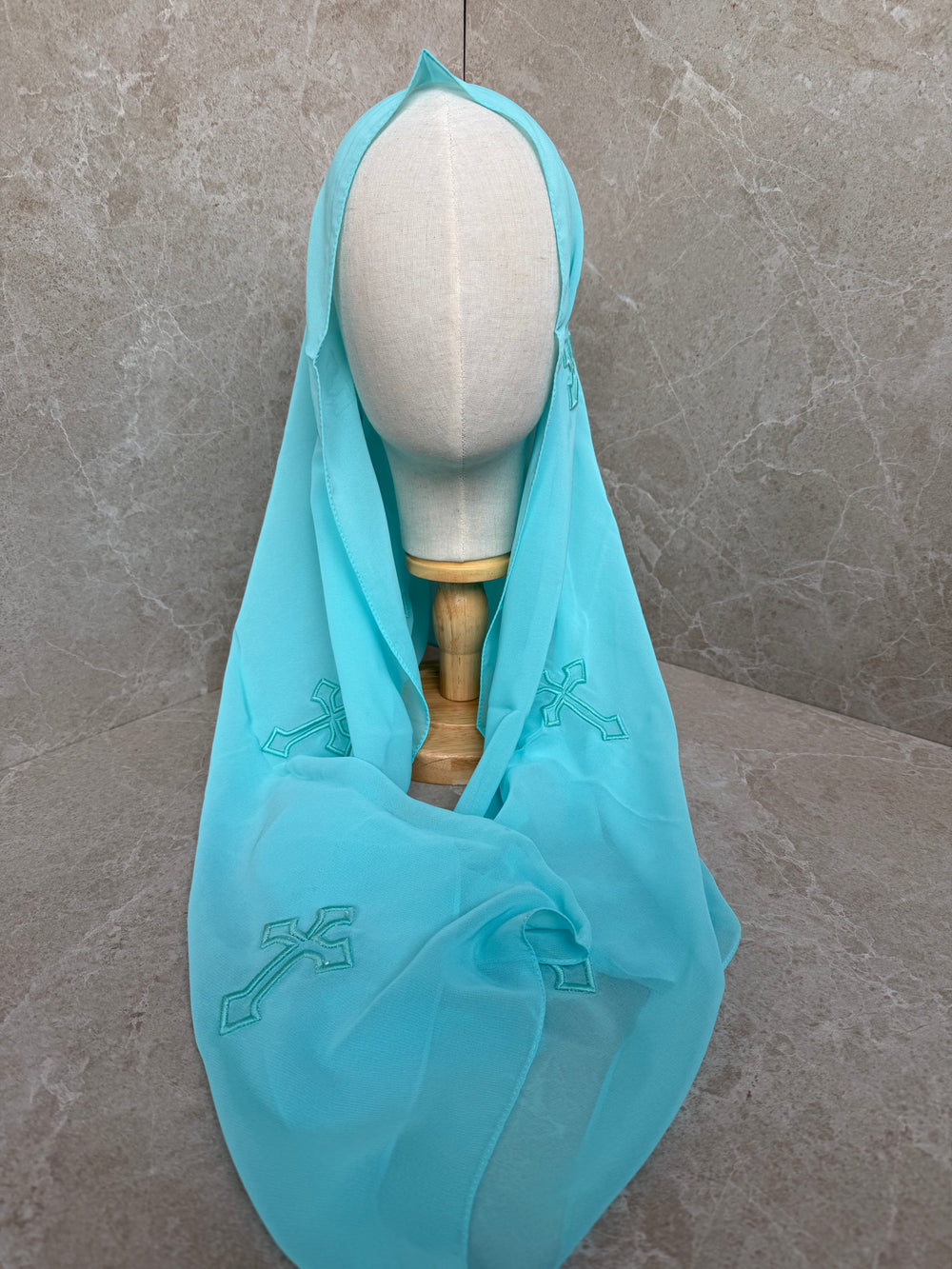 Premium Kopftuch babyblau
