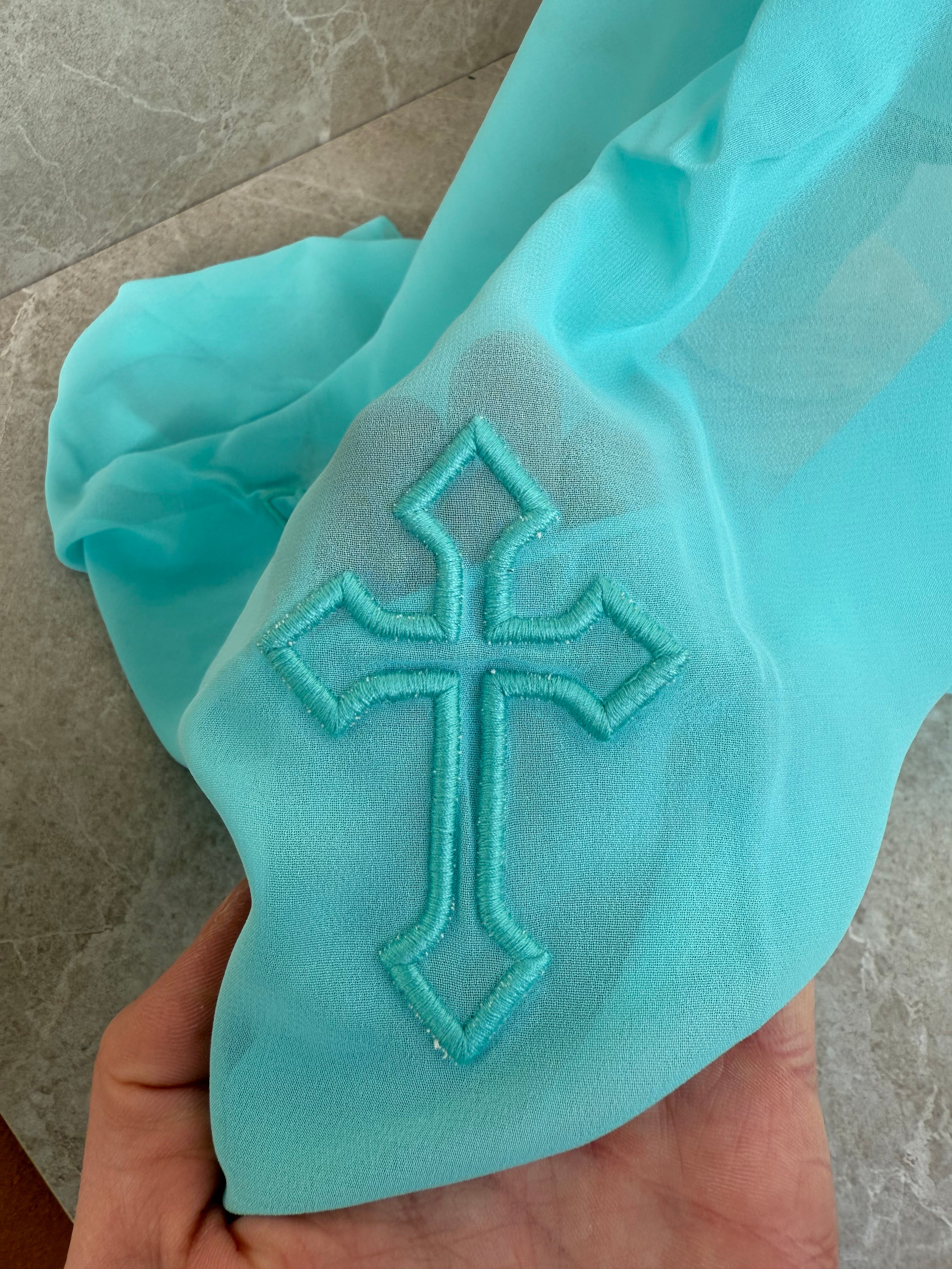 Premium Kopftuch babyblau