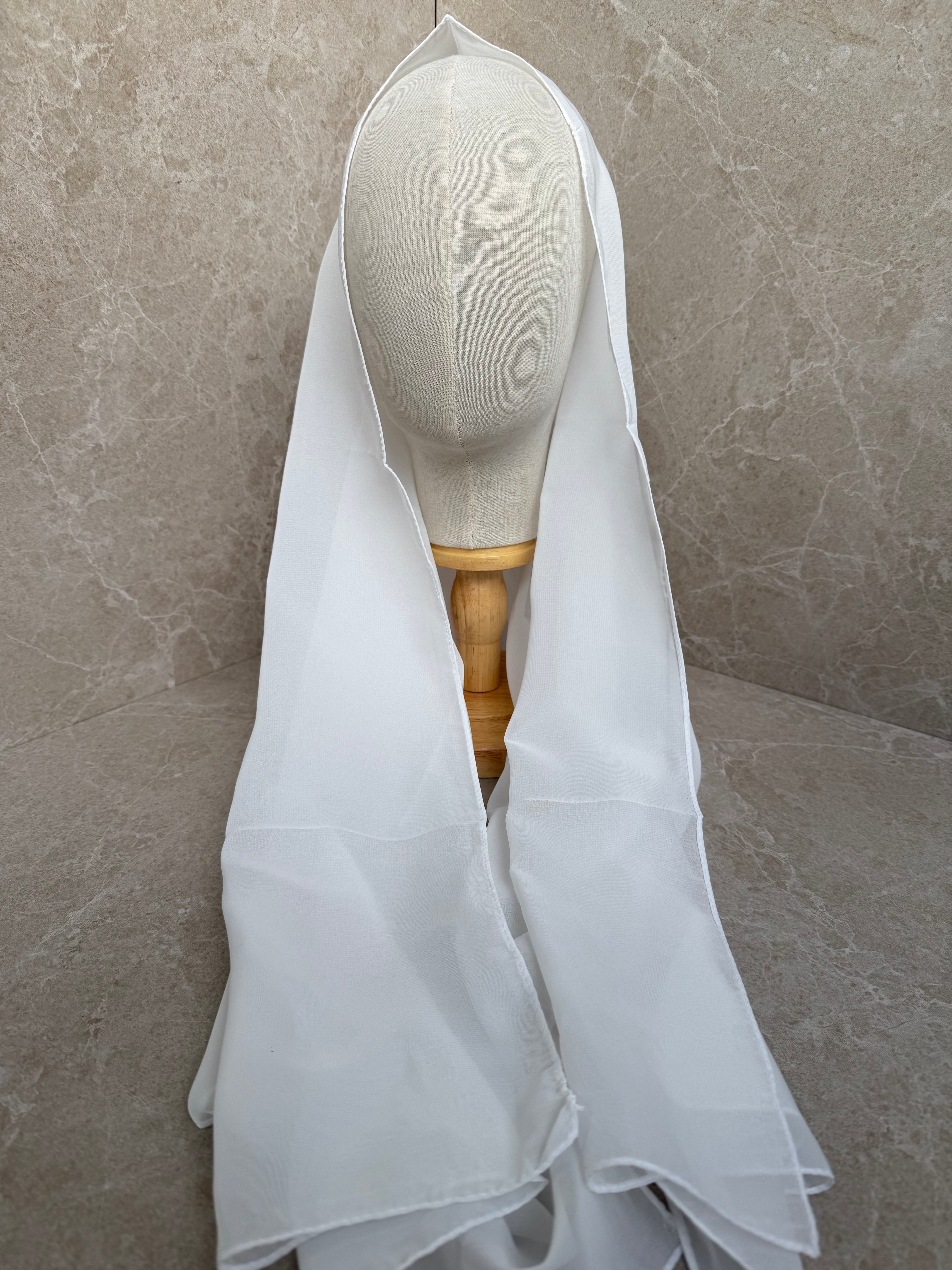 Christliches Kopftuch Ikone silber