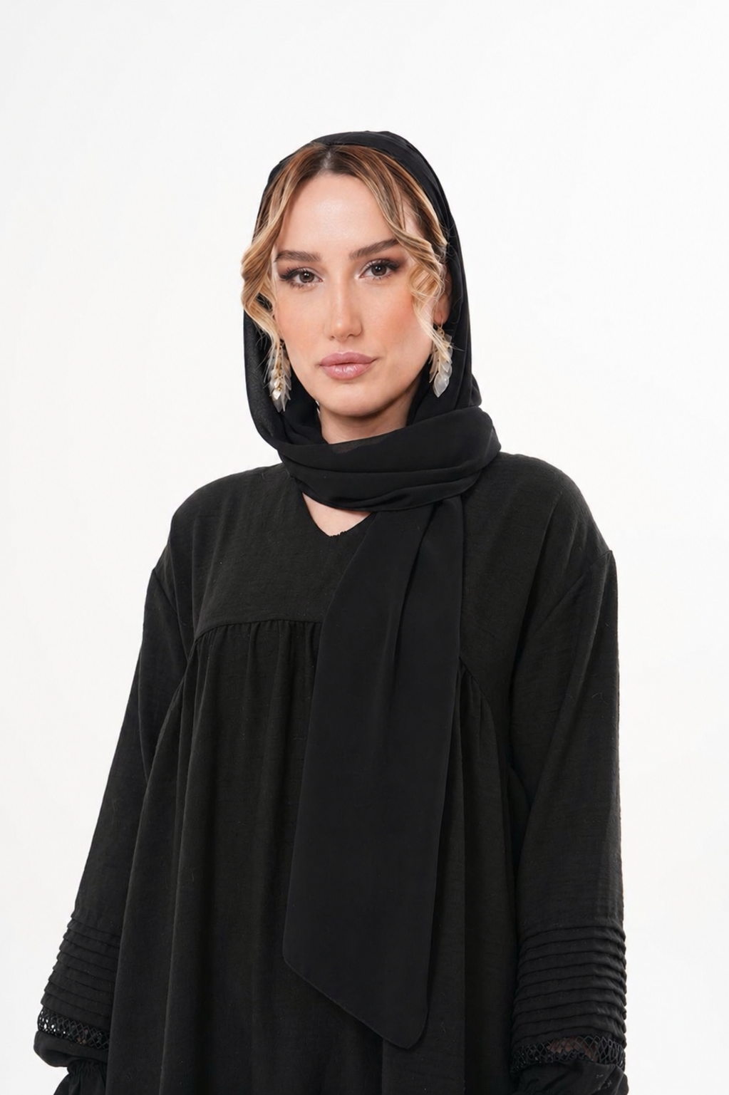 Basic Kopftuch schwarz