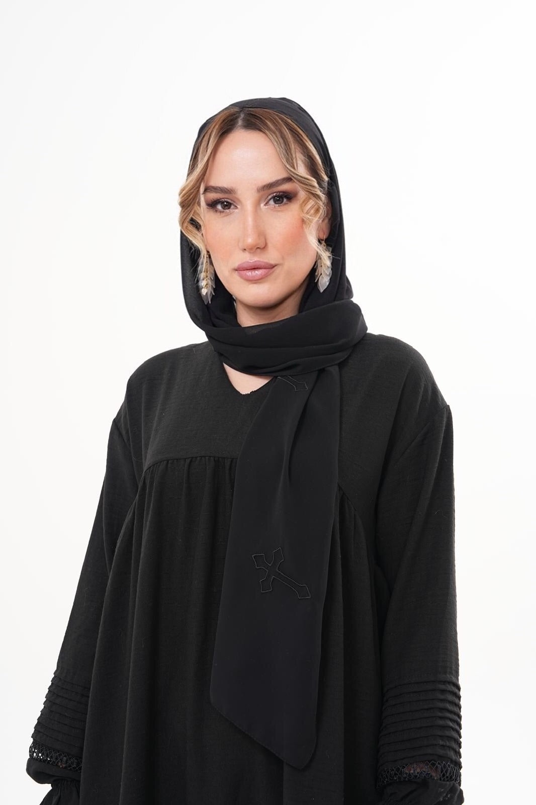 🎁 Premium Kopftuch schwarz (100% off)